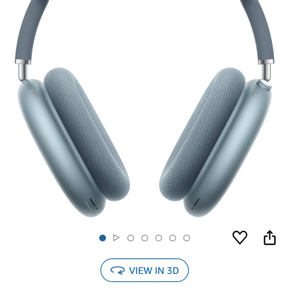 Apple Over-Ear Headphones - Blue
